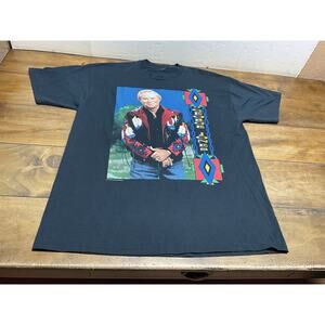 Vintage George Jones Tour T-Shirt 1993 High-Tech Redneck Size X-LARGE